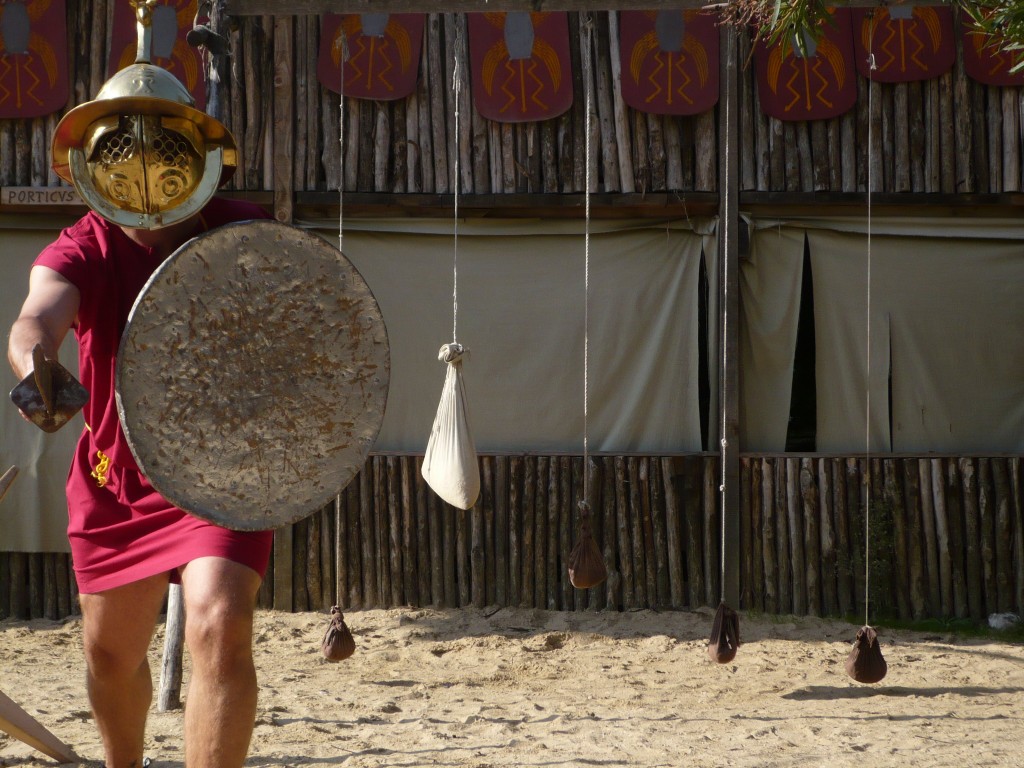 Gladiator training