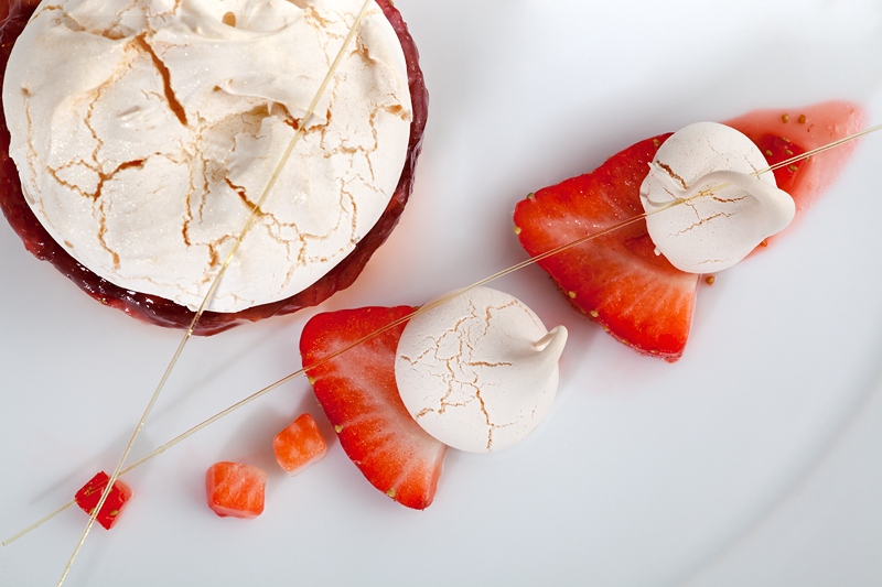Hereford Strawberry Queen of Puddings