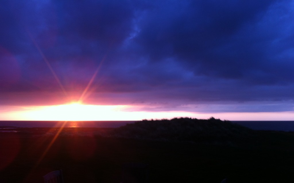 sunset at doonbeg